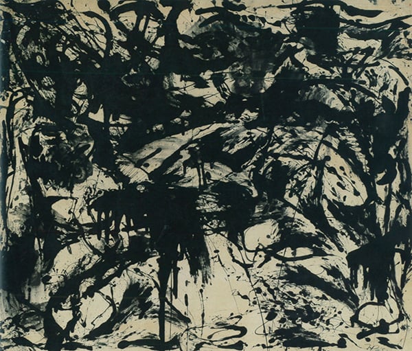 Jackson Pollock, <em>Number 3</em> (1952). Photo: courtesy the Dallas Museum of Art.