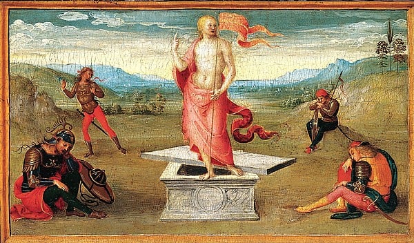 Perugino The Resurrection (ca. 1502) Photo: The Metropolitan Museum of Art, New York