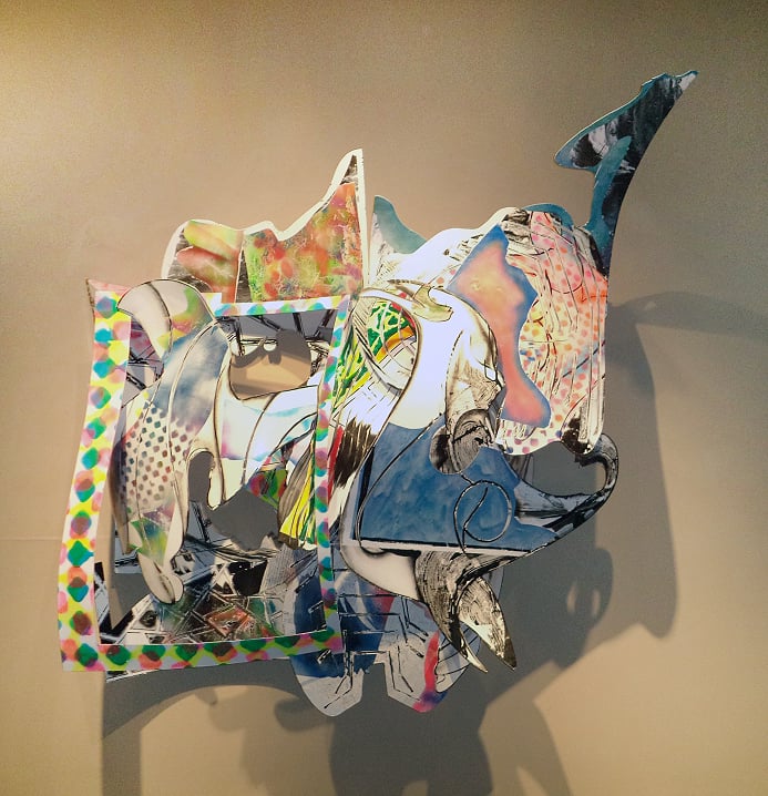 Frank Stella, <em>The Honor and Glory of Whaling (Maquette)</em> (1991)<br>Image: Courtesy Mark Borghi Fine Art
