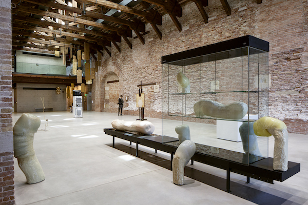 Installation view of the “Slip of the Tongue” exhibition in Venice.<br>Photo: Fulvio Orsenigo via Palazzo Grassi.