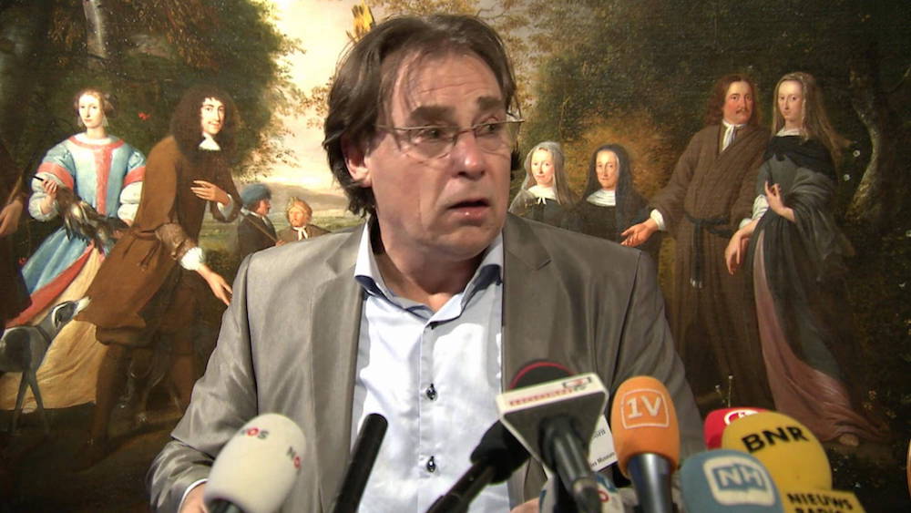 Westfries Museum director Ad Geerdink called for the immediate return of the artworks. Photo: nos.nl