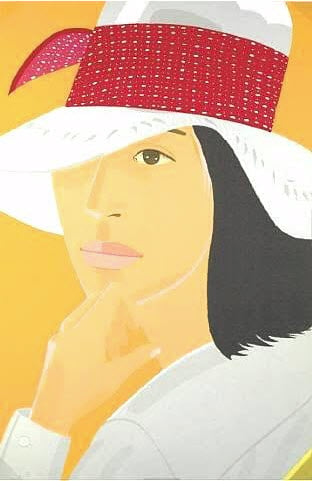 Alex Katz, The Red Band (1979). Courtesy of Beth Urbang Gallery.