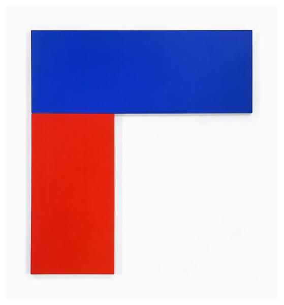 Ellsworth Kelly Chatham II, Blue/Red (1971) Photo: Matthew Marks Gallery, New York