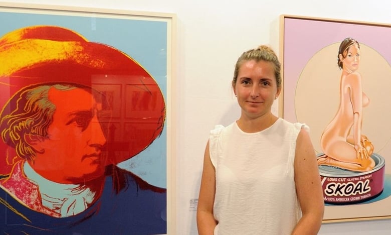 Claudia Eidner of Galerie Hafenrichter said she was shocked over the unexpected theft. Photo: Tjang via Mittelbayerische