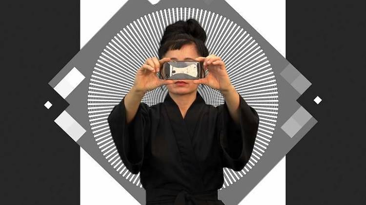 Hito Steyerl <i> How Not to Be Seen: A Fucking Didactic Educational.MOV File</i> (2013) <br> Photo: courtesy Reina Sofia