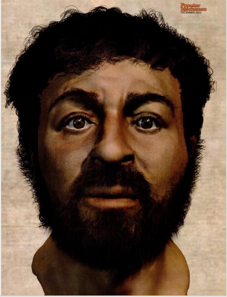Jesus appearance differs markedly from depictions in western art. Photo: Popular Mechanics