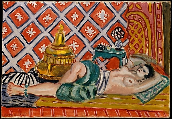 Henri Matisse, <em>Reclining Odalisque</em>, (1911). <br>Image: Courtesy of the Metropolitan Museum of Art</br>