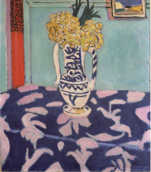 Henri Matisse, <em>Les Coucous, Tapis Bleu et Rose</em>, (1911). <br>Image: Courtesy of Christie's</br>