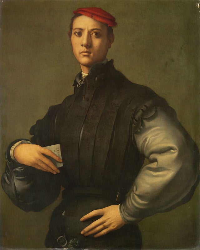 Pontormo, Portrait of a Young Man in Red Cap (1530). Courtesy of the UK Department for Culture, Media and Sport.Pontormo, Portrait of a Young Man in Red Cap (1530). Courtesy of the UK Department for Culture, Media and Sport.