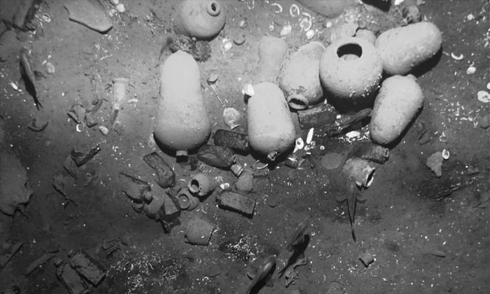 Wreckage from the recently discovered galleon San Jose. Photo: courtesy the Colombian Ministry of Culture.