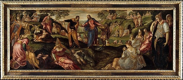 Tintoretto The Miracle of the Loaves and Fishes (ca. 1545–50) Photo: The Metropolitan Museum of Art, New York