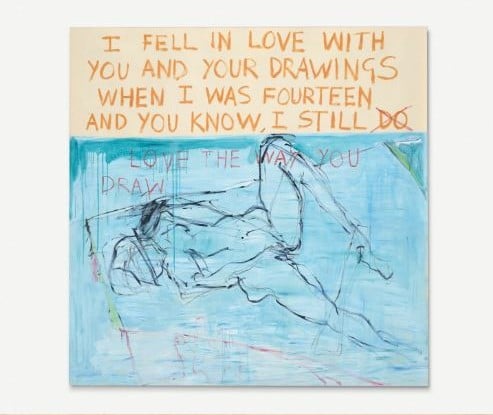 Tracey Emin, Exorcism of the Last Painting I Ever Made (1996).Image: Courtesy of Christie's.