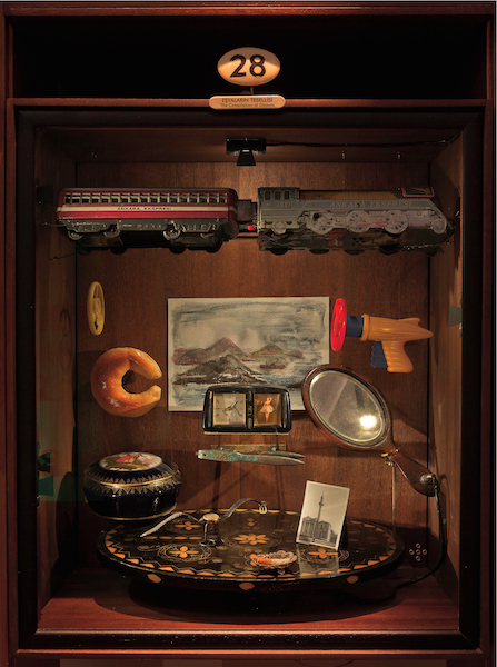A Vitrine from the Museum of Innocence in Istanbul Photo: via the Museum of Innocence