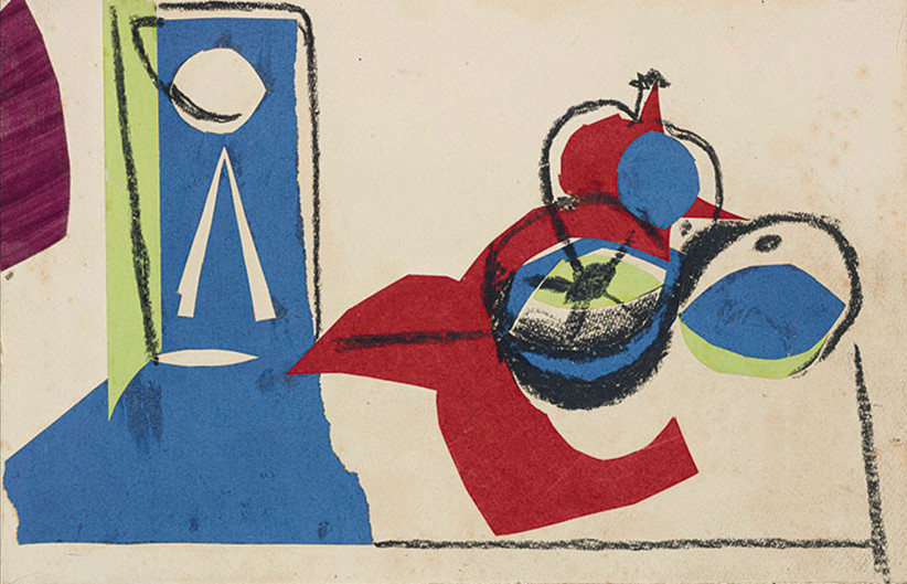 Pablo Picasso, Nature morte aux fruits (1945). Photo: courtesy Sotheby's.