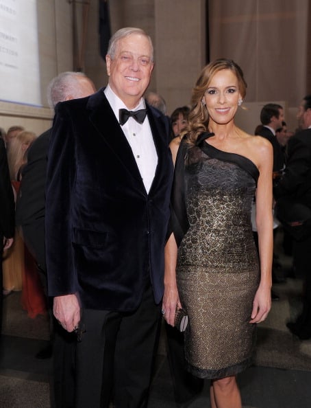 David Koch and his wife Julie Koch attend the American Museum of Natural History's 2010 Museum Gala at the American Museum of Natural History on November 18, 2010 in New York City. Photo: Michael Loccisano/Getty Images.
