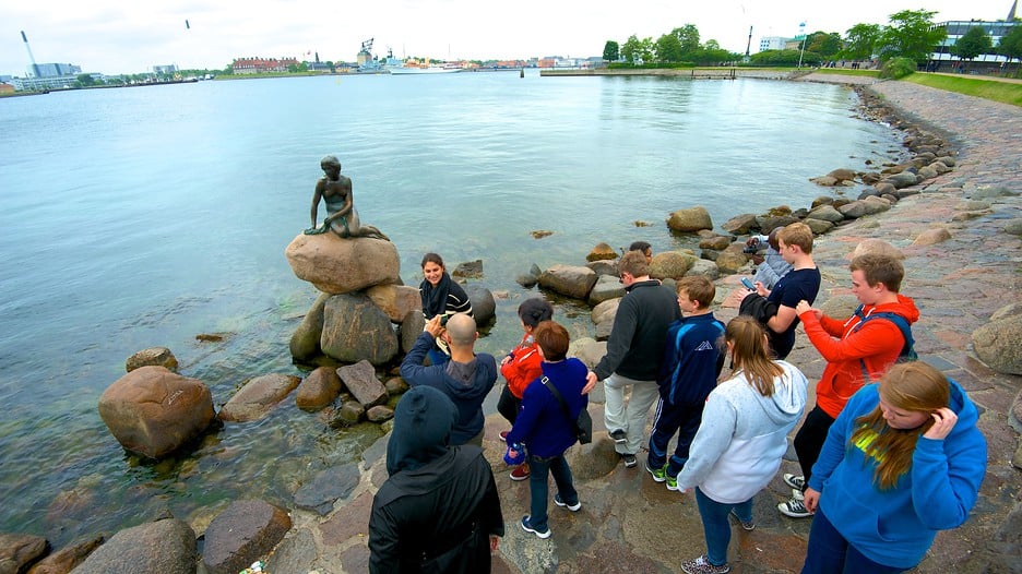 The Little Mermaid is Copenhagen's most famous tourist destination. Photo: Copenhagen Tourism Media via Expedia