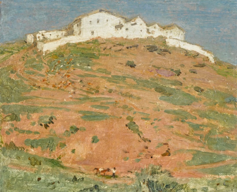 William Nicholson, Andalucian Homestead (1935). Courtesy of Sotheby's.