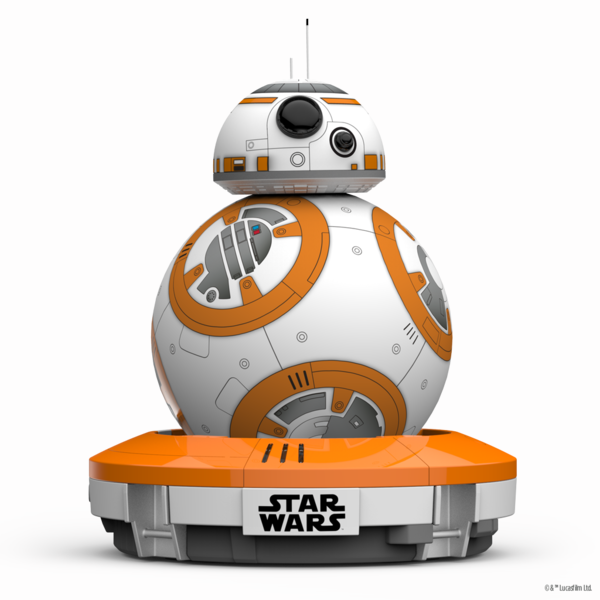 BB-8™ by Sphero, "the app-enabled Droid™ that's as authentic as it is advanced"<br>Image: Courtesy Sphero