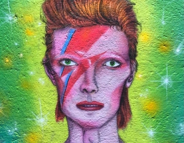 David Bowie tribute. Image: via @lehmannmaupinon Instagram.