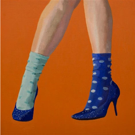 Lani Emanuel, Blue Glitter (2014). Courtesy of Lora Schlesinger Gallery.