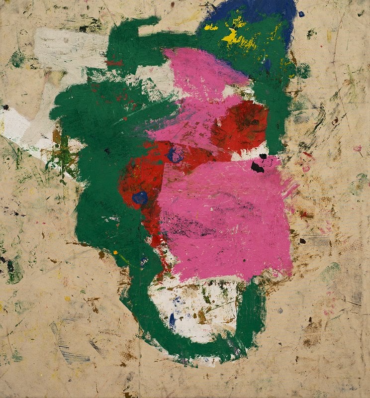 Joe Bradley, Untitled (Pink Schmagoo) (2015).Image: Courtesy of Canada Gallery.