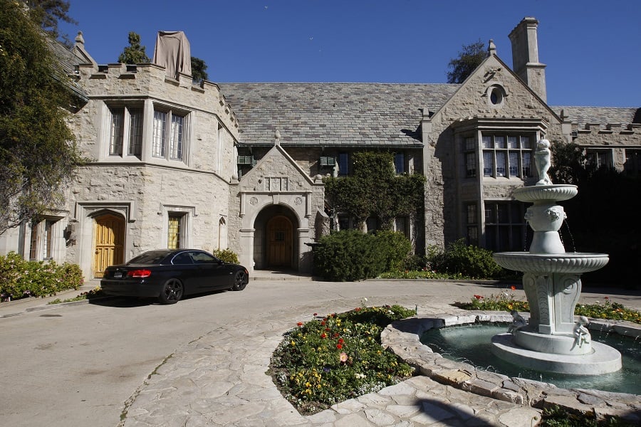 The Playboy Mansion. Photo: Realty Today.