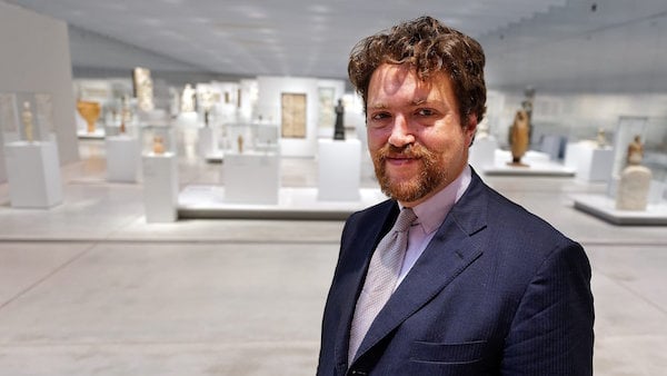 The curator and museum director Xavier Dectot.Photo: via France3.