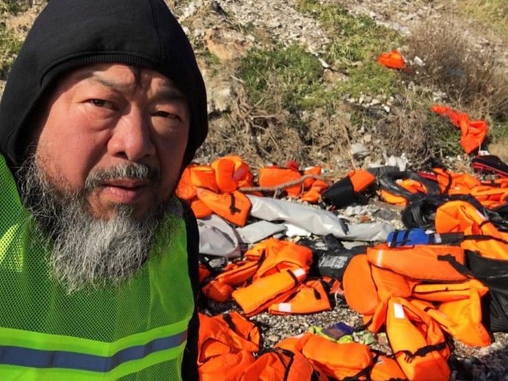 Ai Weiwei. Photo: Ai Weiwei via Instagram.