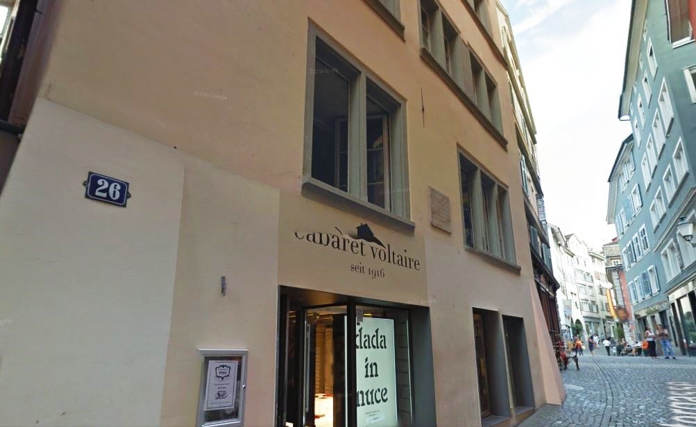 Cabaret Voltaire street viewPhoto: Google Maps.
