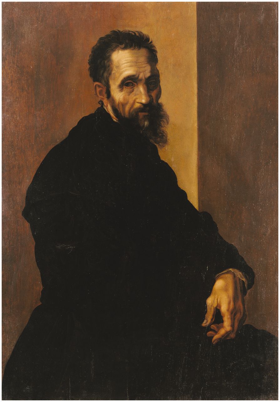 Jacopino del Conte, Portrait of Michelangelo Buonarroti (circa 1535). Photo: courtesy the Casa Buonarroti Museum, Florence, Italy; Foto Scala, Firenze, © 2015.
