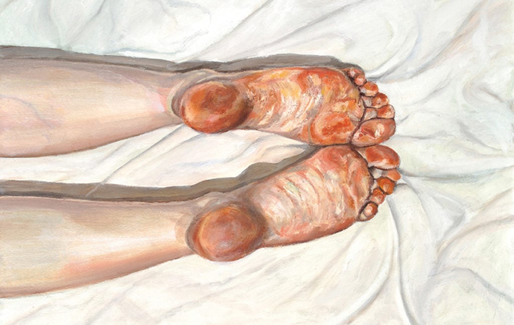 Rizvan Rahman, Feet. Photo: Rizvan Rahman.