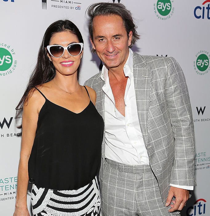 MIAMI BEACH, FL - MARCH 23: Adriana de Moura (L) and Frederic Marq attends Taste Of Tennis Miami Presented By Citi at W South Beach on March 23, 2015 in Miami Beach, Florida. Photo by Alexander Tamargo/Getty Images for AYS.