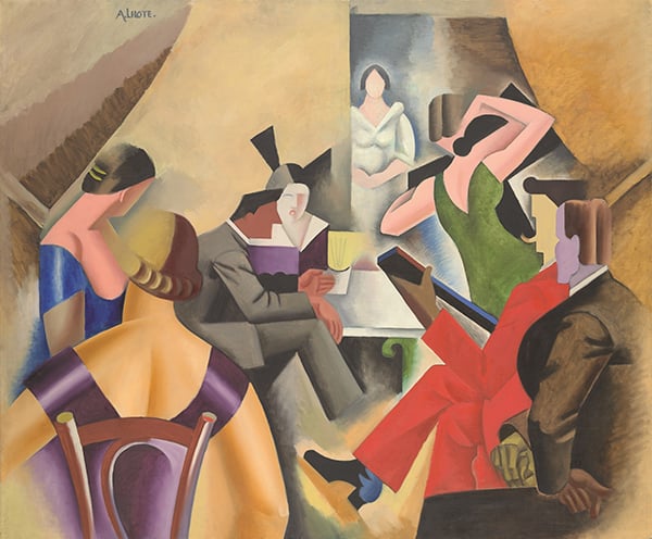 André Lhote, <em>La danse au bar (Gypsy Bar)</em> (circa 1920-25), sold for £1,142,500 ($1,644,058). Photo: courtesy Christie's.