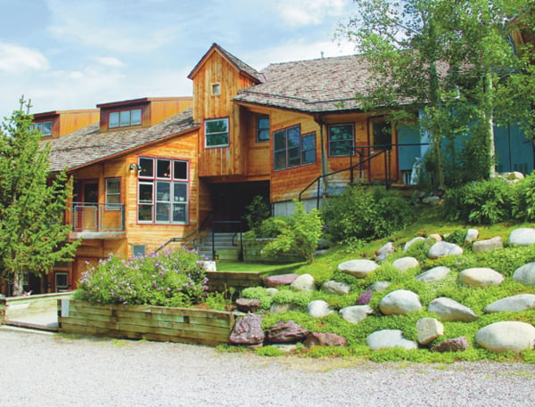 The sculpture and ceramics building at the Anderson Ranch. Photo: courtesy the Anderson Ranch. 