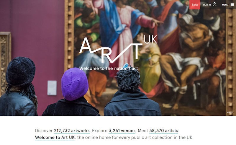 Art UK was launched to make public artworks accessible. Photo: Art UK