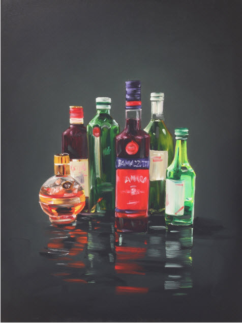 Cornelius Völker, Bottles (2014). Courtesy of Hosfelt Gallery.