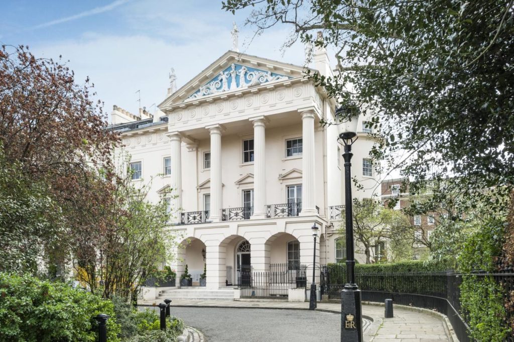 Damien Hirst's new London mansion. Courtesy of Luxury Estate.