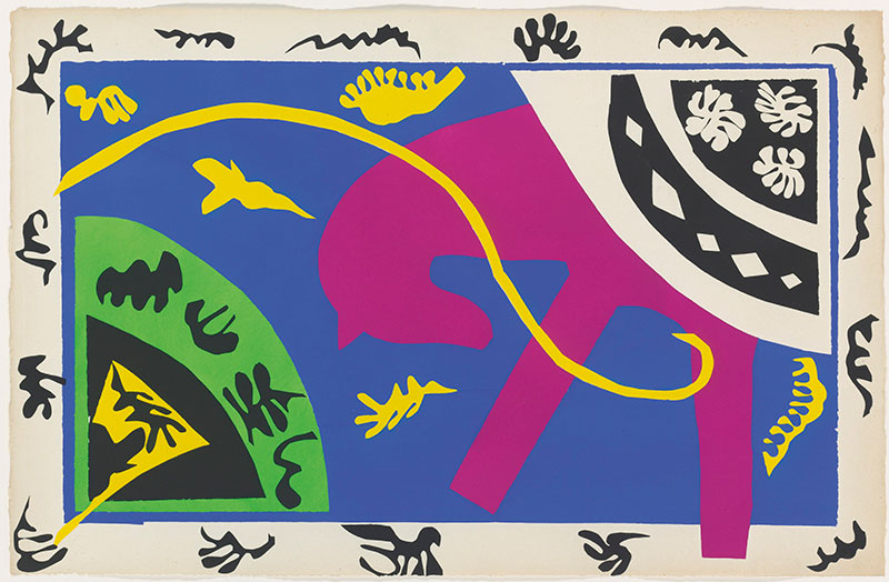 Henri Matisse, from "Jazz," set of 20 (1947). Photo: Christie's. 