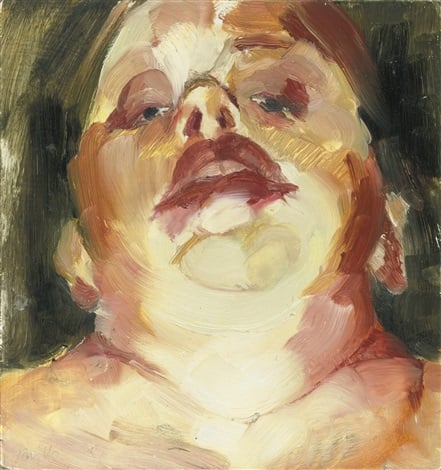 Jenny Saville Self Portrait (1992) Photo: courtesy Crane Kalman Gallery