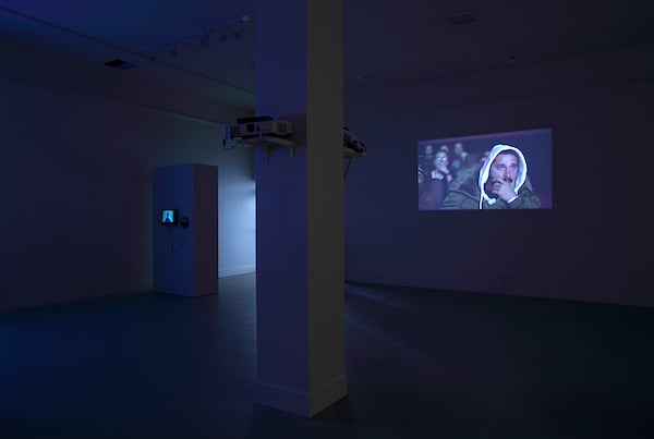 Installation view of LaBeouf, Rönkkö & Turner’s exhibition at Colorado State University-Pueblo, January 2016.<br>Photo: Courtesy the artists.
