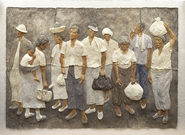 Lim Oksang, Way Home (1984). Courtesy of Gana Art Gallery.