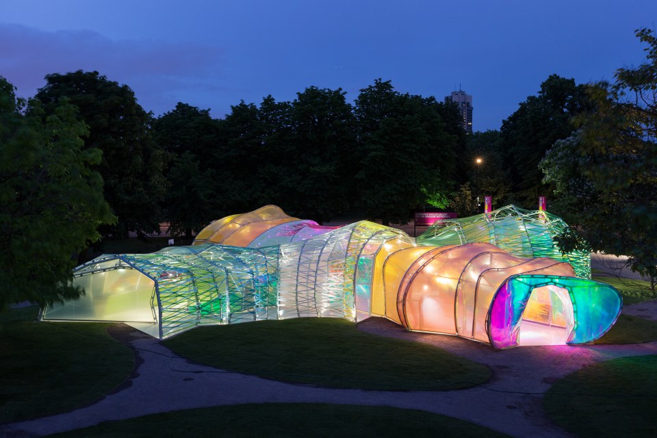 The 2015 Serpentine Pavilion, designe dby 