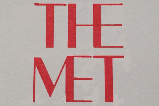 Jeff Ibbor's take on the Met's new logo. Photo: Jeff Ibbor, via Facebook.