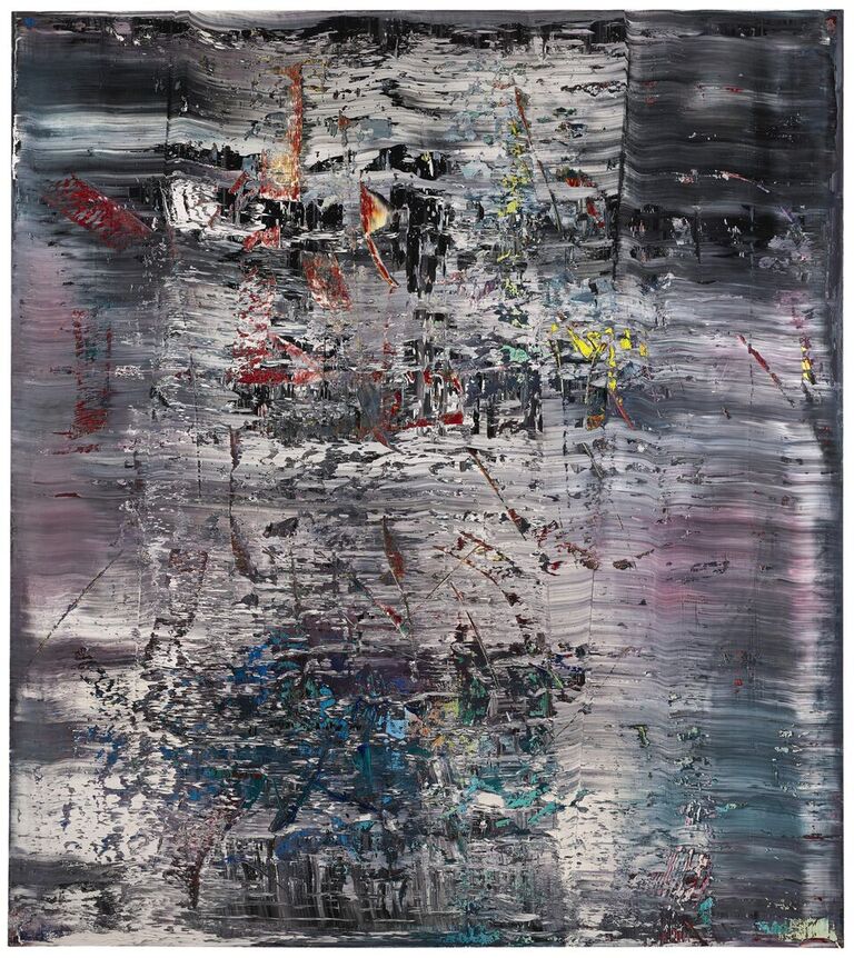 Gerhard Richter, Abstraktes Bild (725-4) (1990). Courtesy Sotheby's London.