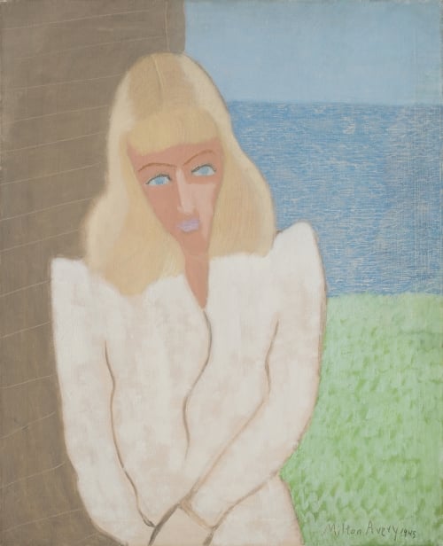Milton Avery, March in White (1945).Photo: courtesy Yares Art Projects.