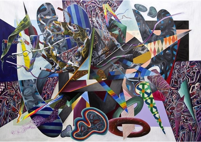 Athier Mousawai, Machine Hearts 4 (2015). Courtesy of Ayyam Gallery.