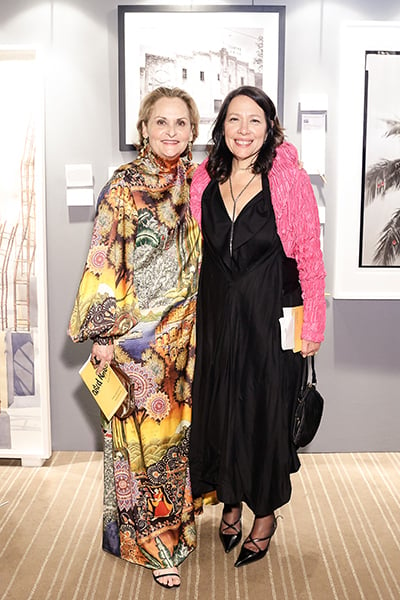 Laura Blanco and Holly Block at the Bronx Museum Spring Gala. <br>Photo: Charles Roussel, BFA.