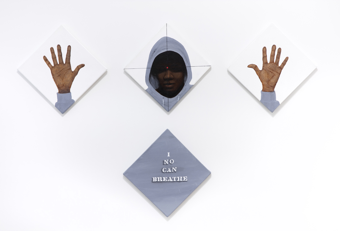 Barkley L. Hendricks, Crosshairs Study (2015).Photo: Courtesy of the artist and Jack Shainman Gallery, New York.