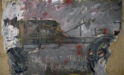 Basil Blackshaw, <em>First tractor in Randalstown</em>, sold at Sotheby's London, May 23, 2013 for 134,500 GBP Premium ($203,510)