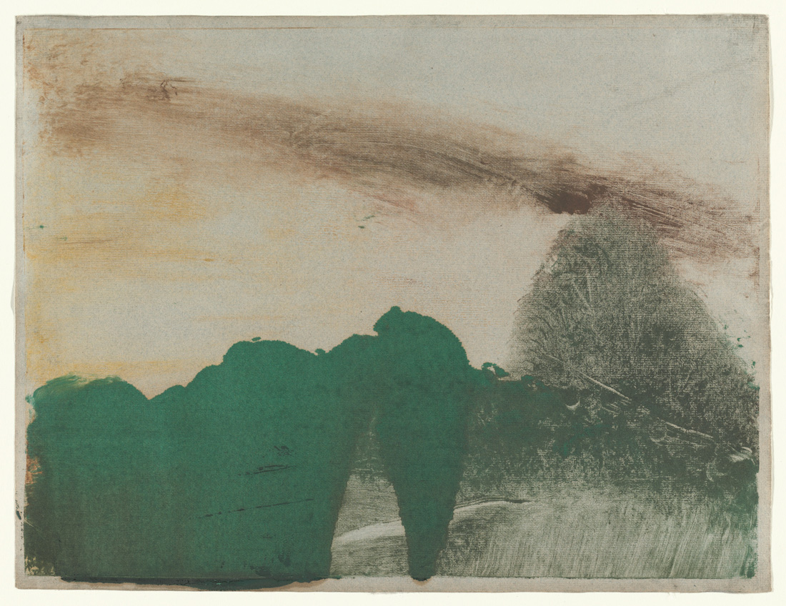 Edgar Degas, <em>Forest in the Mountains</em> (1890).<br>Photo: Courtesy of the Museum of Modern Art.